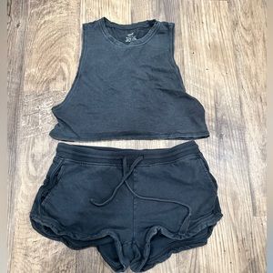 Matching Tank Top and Shorts